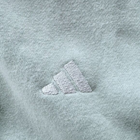 NWT Adidas Women's Essentials Small Logo Feel Cozy Hoodie in Mint Green Size M - Picture 9 of 16